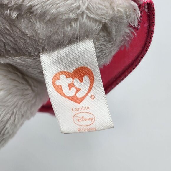 Disney TY Beanie Baby Lambie Doc McStuffins Small Beanbag Plush - Picture 7 of 8
